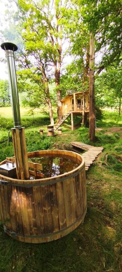 Treehouse Lea Daire Mikulášovice Dış mekan fotoğraf