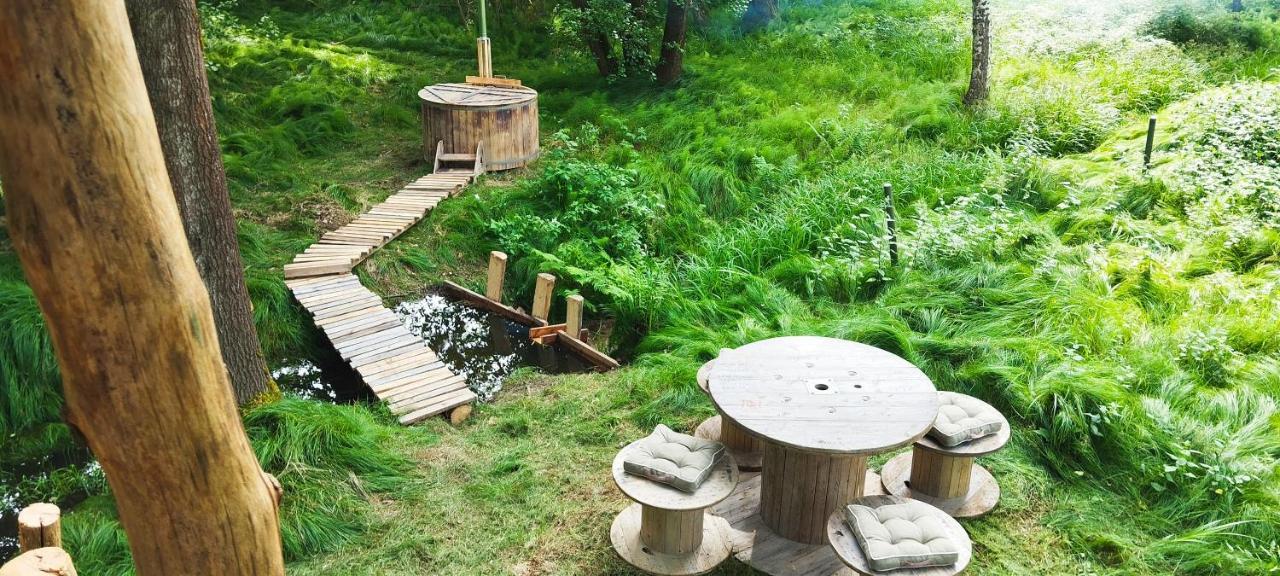 Treehouse Lea Daire Mikulášovice Dış mekan fotoğraf